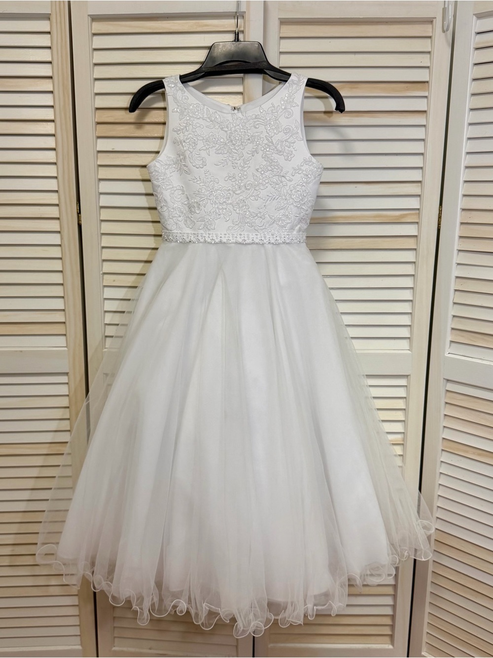 Joan Calabrese White Girl’s Dress *NWT*
